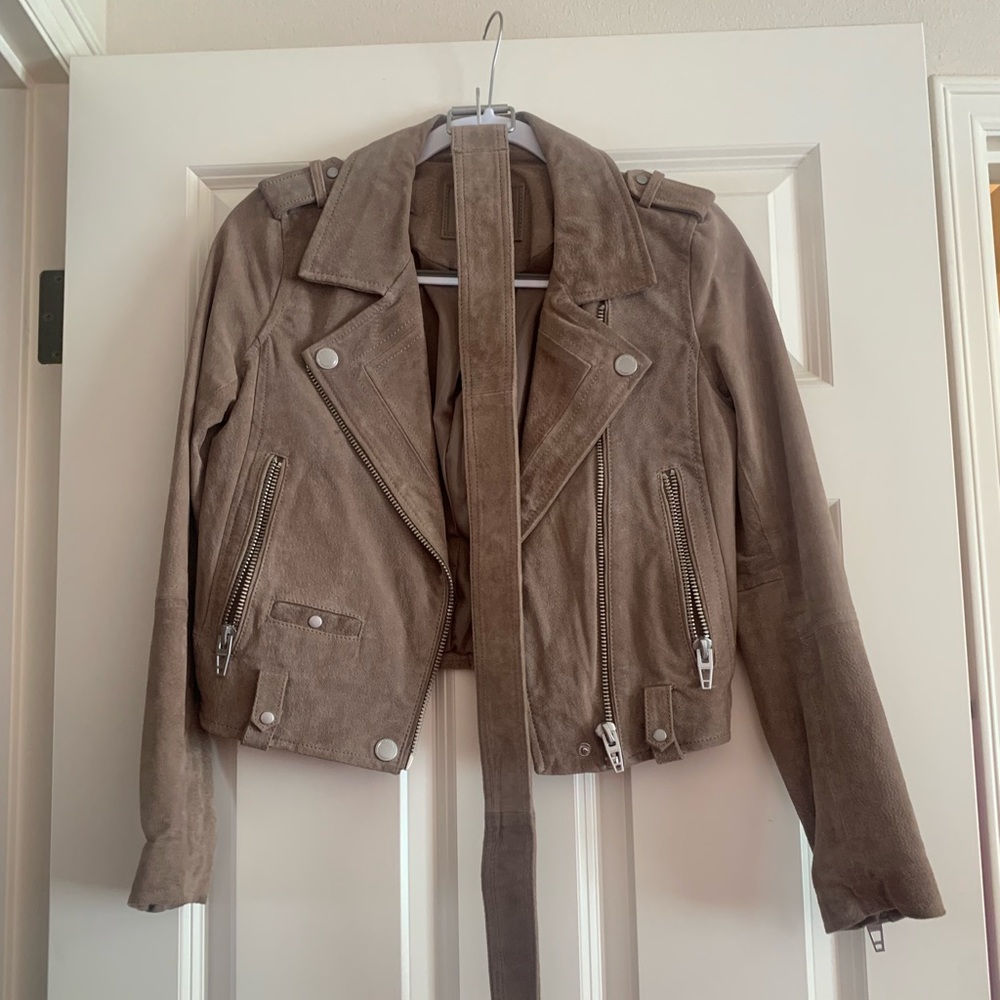 Blank NYC suede jacket